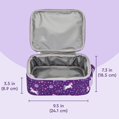 Bentgo Kids Snap & Go Lunch Box, Insulated Lunch Tote, & Ice Packs