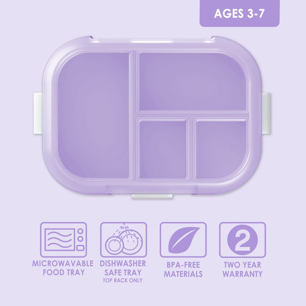 Bentgo Chill Kids Tray with Transparent Cover