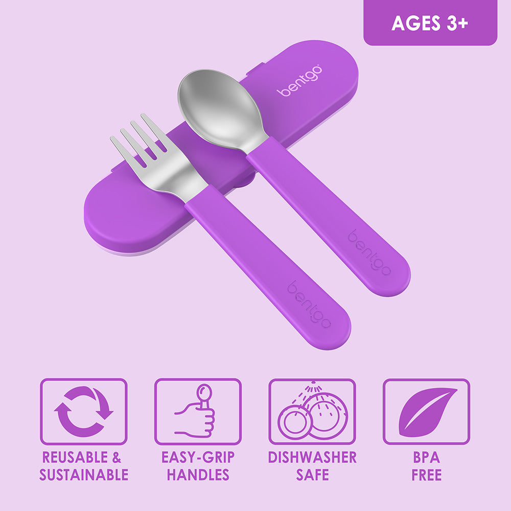 Bentgo Kids Stainless Steel Utensil Set
