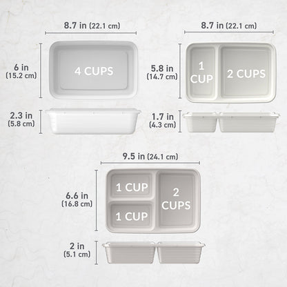 Bentgo Prep 60-Piece Meal Prep Kit