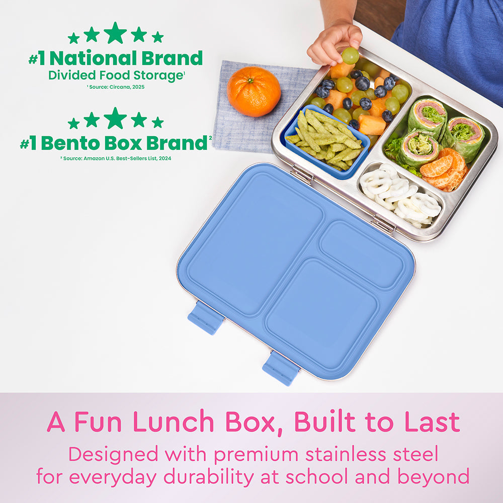 Bentgo Kids Stainless Steel Prints Lunch Box