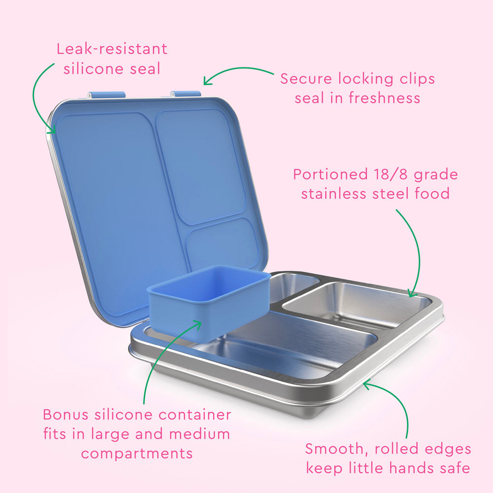 Bentgo Kids Stainless Steel Prints Lunch Box