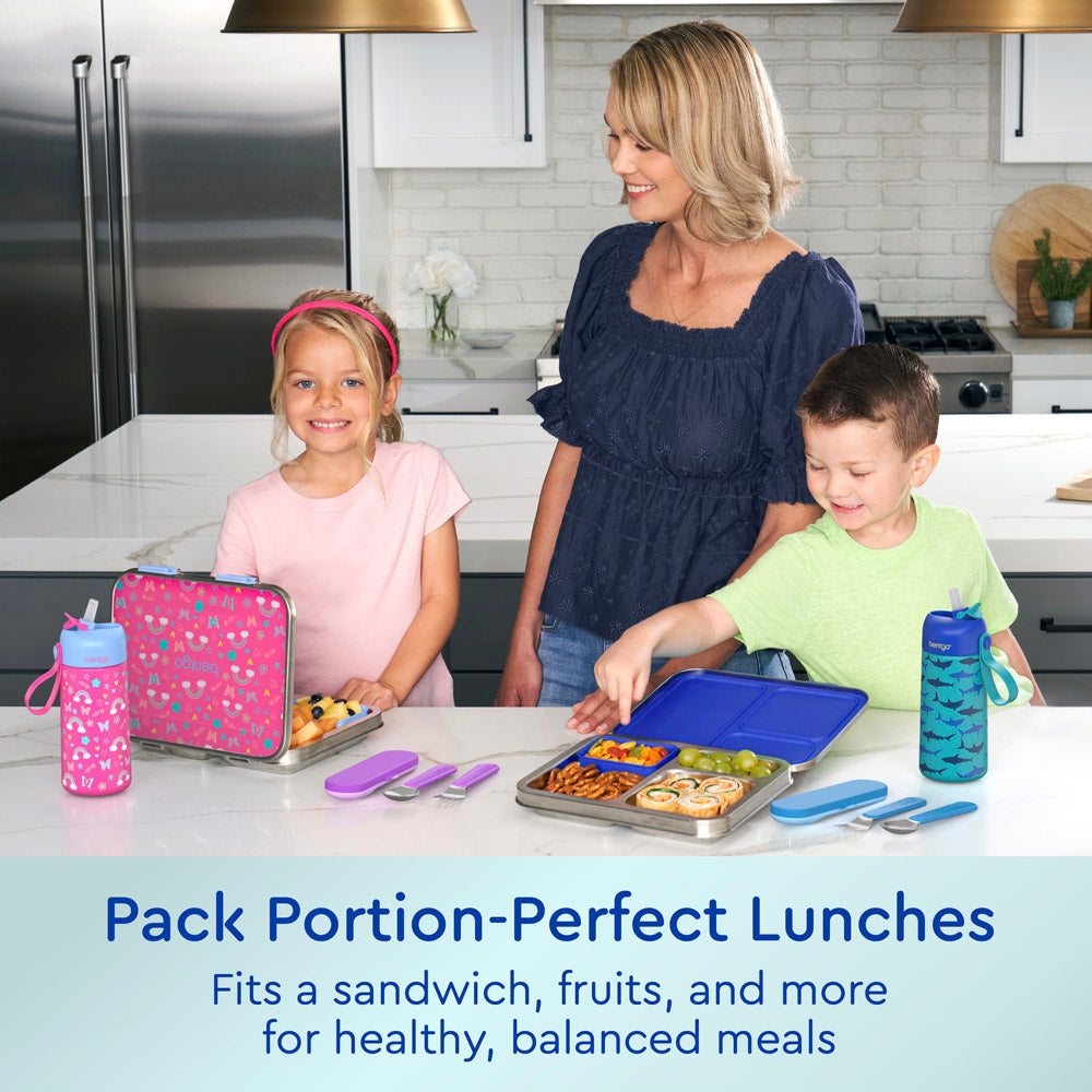 Bentgo Kids Stainless Steel Prints Lunch Box