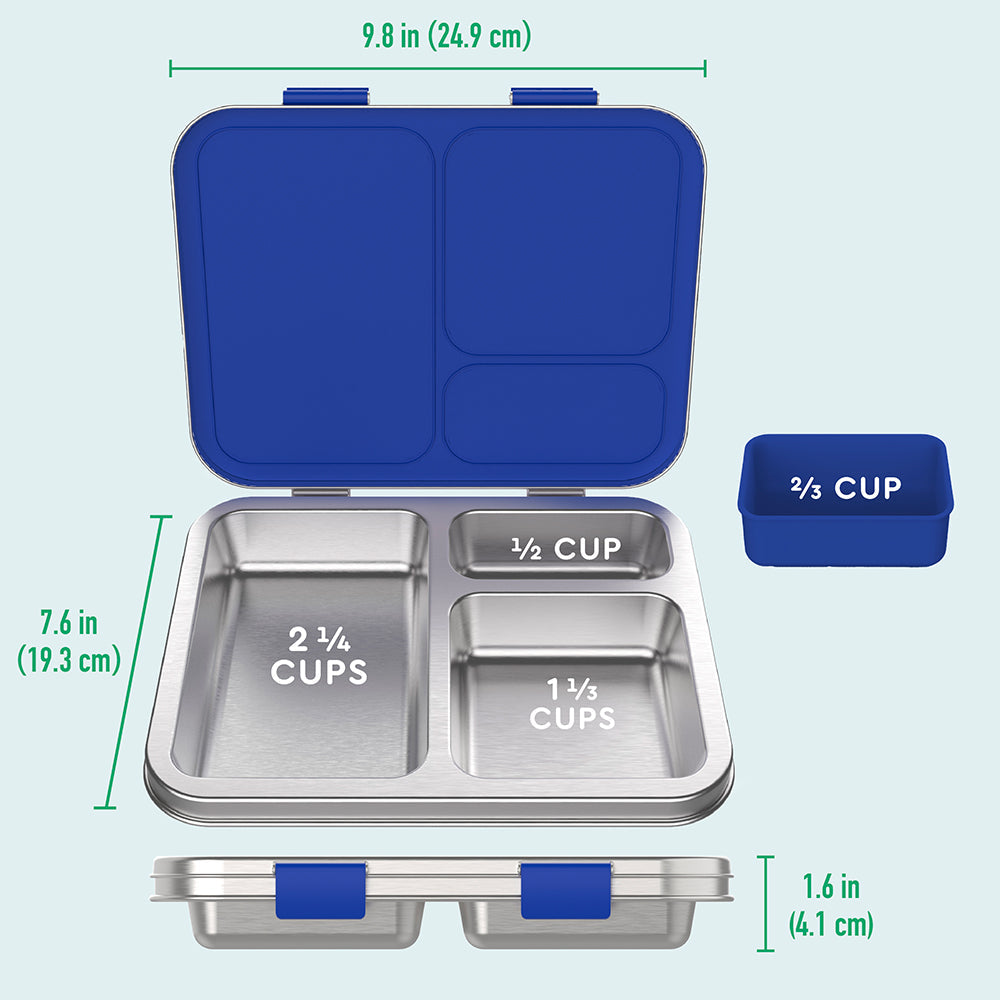 Bentgo Kids Stainless Steel Prints Lunch Box