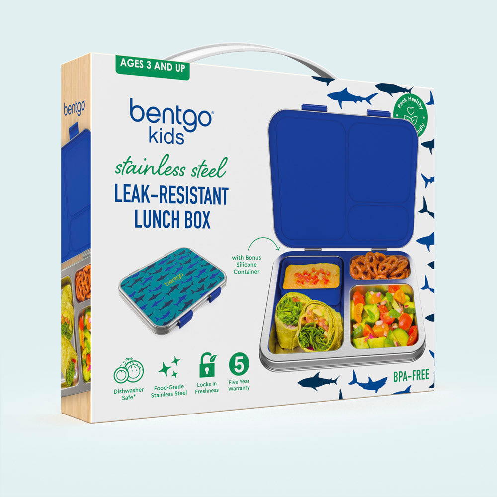 Bentgo Kids Stainless Steel Prints Lunch Box