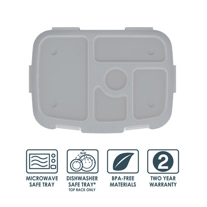 Bentgo Kids Prints Tray with Transparent Cover