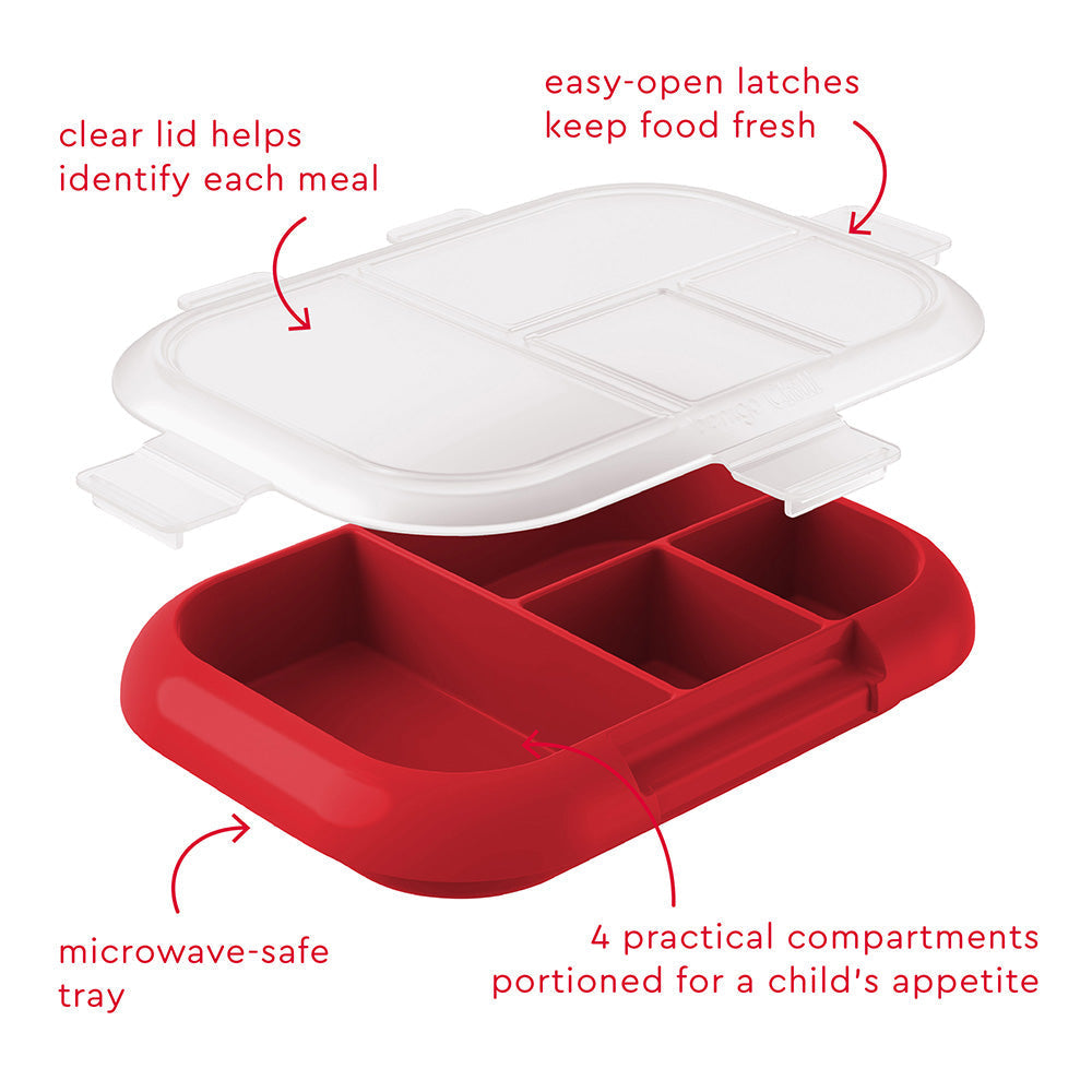 Bentgo Chill Kids Tray with Transparent Cover